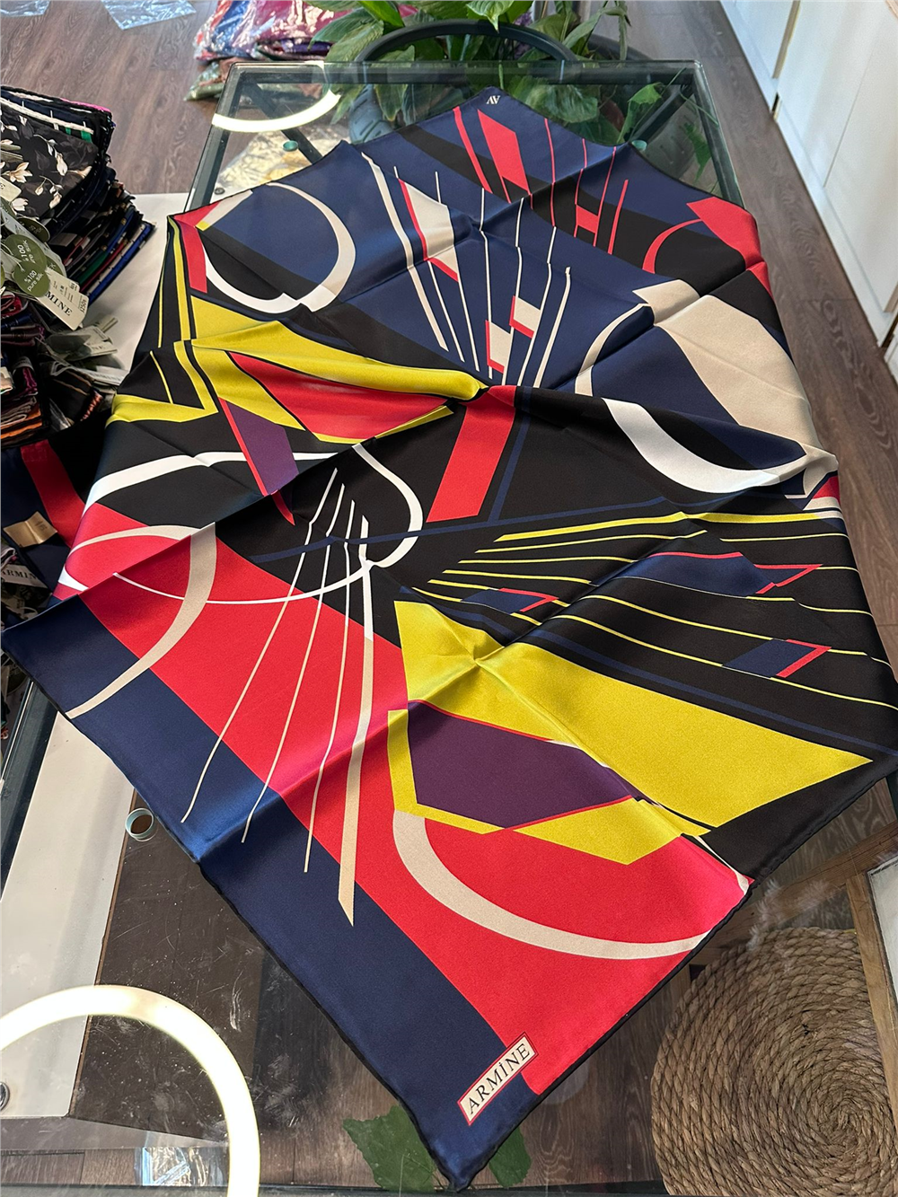 ARMİNE  %100 İPEK SURA EŞARP