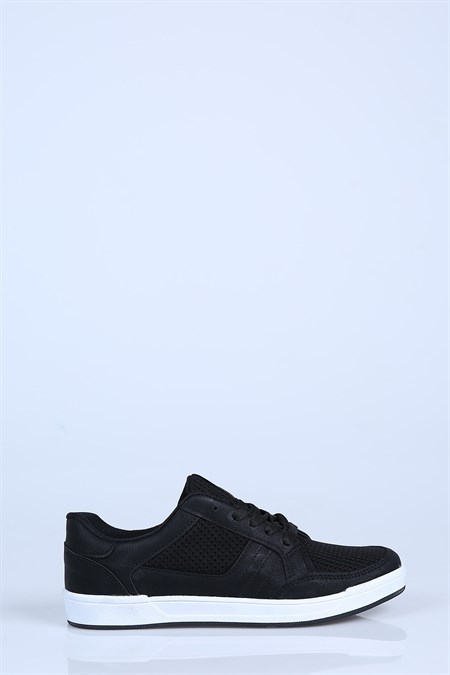 Siyah Bağcıklı Bay Spor Ayakkabı 208925