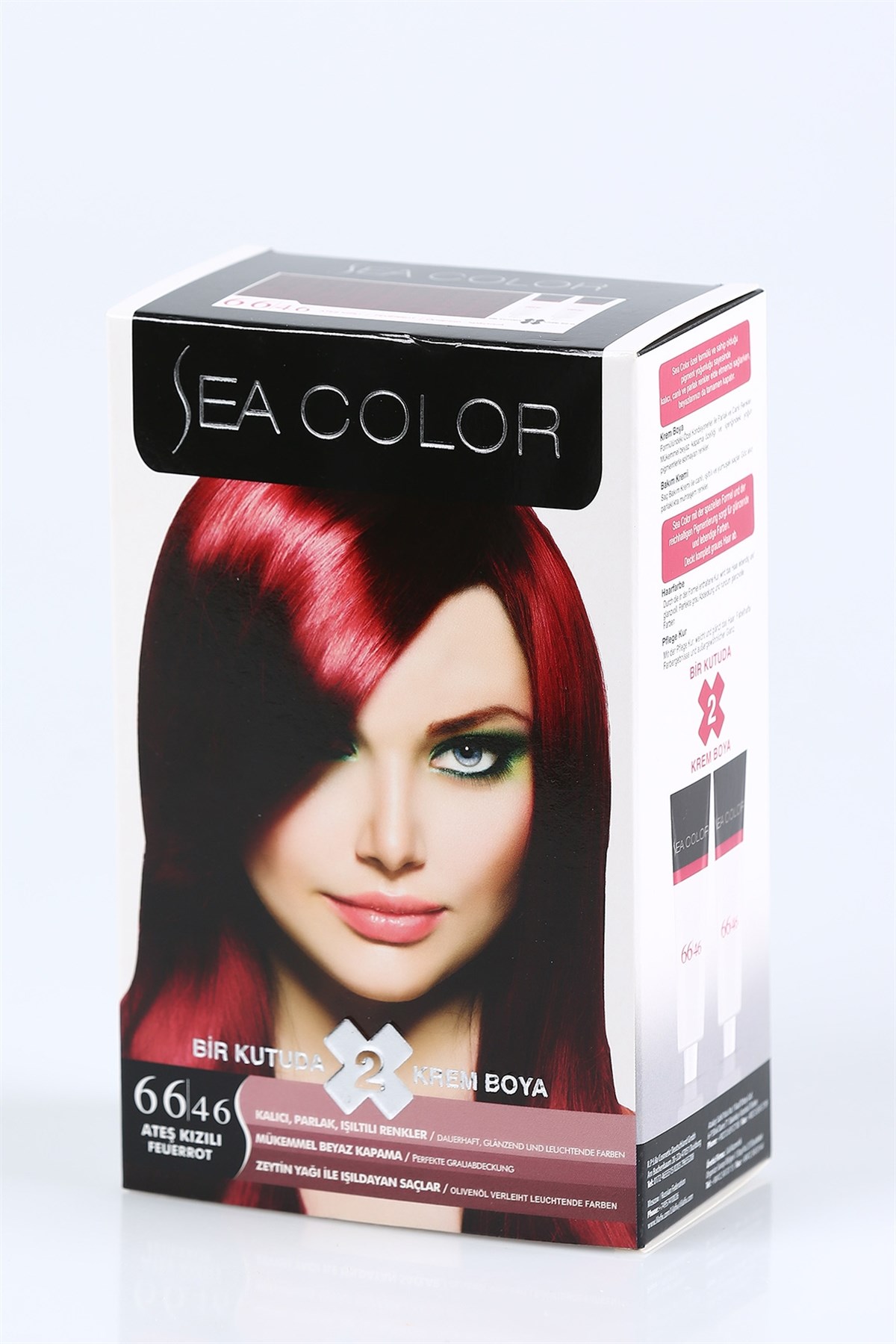 Standart Sea Color Ateş Kızılı 66-46 Saç Boyası 178590- tozlu.com