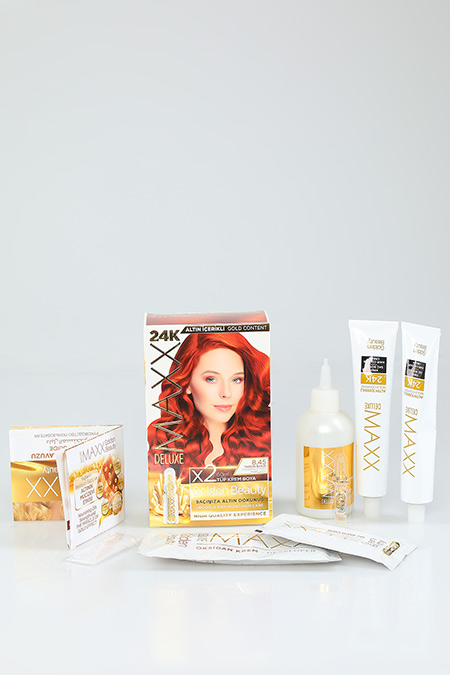 Standart Maxx Deluxe Golden Beauty Saç Boyası 8.45 Tarçın Bakır 450033