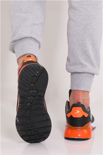 Erkek Bağcıklı Spor Ayakkabı Fümeoranj