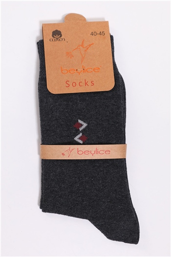 Erkek Soket Çorap (40-45 Uyumludur) Antrasit