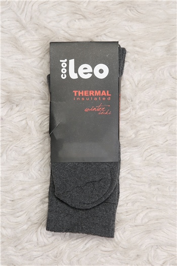 Erkek Termal Kışlık Soket Çorap (40-45 Uyumludur) Antrasit