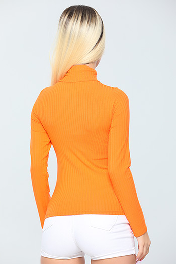 Orange Yarım Balıkçı Yaka Kadın Bluz ( Sm Beden Uyumludur) 461424