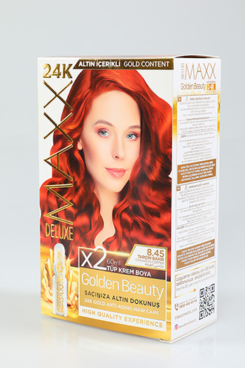 Standart Maxx Deluxe Golden Beauty Saç Boyası 8.45 Tarçın Bakır 450033