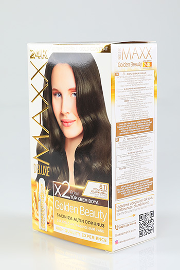 Standart Maxx Deluxe Golden Beauty Saç Boyası 6.11 Yoğun Koyu Küllü Kumral 450038