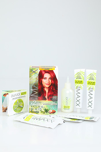 Standart Maxx Deluxe Natural Beauty Saç Boyası 5.65 Nar Kızılı 449998