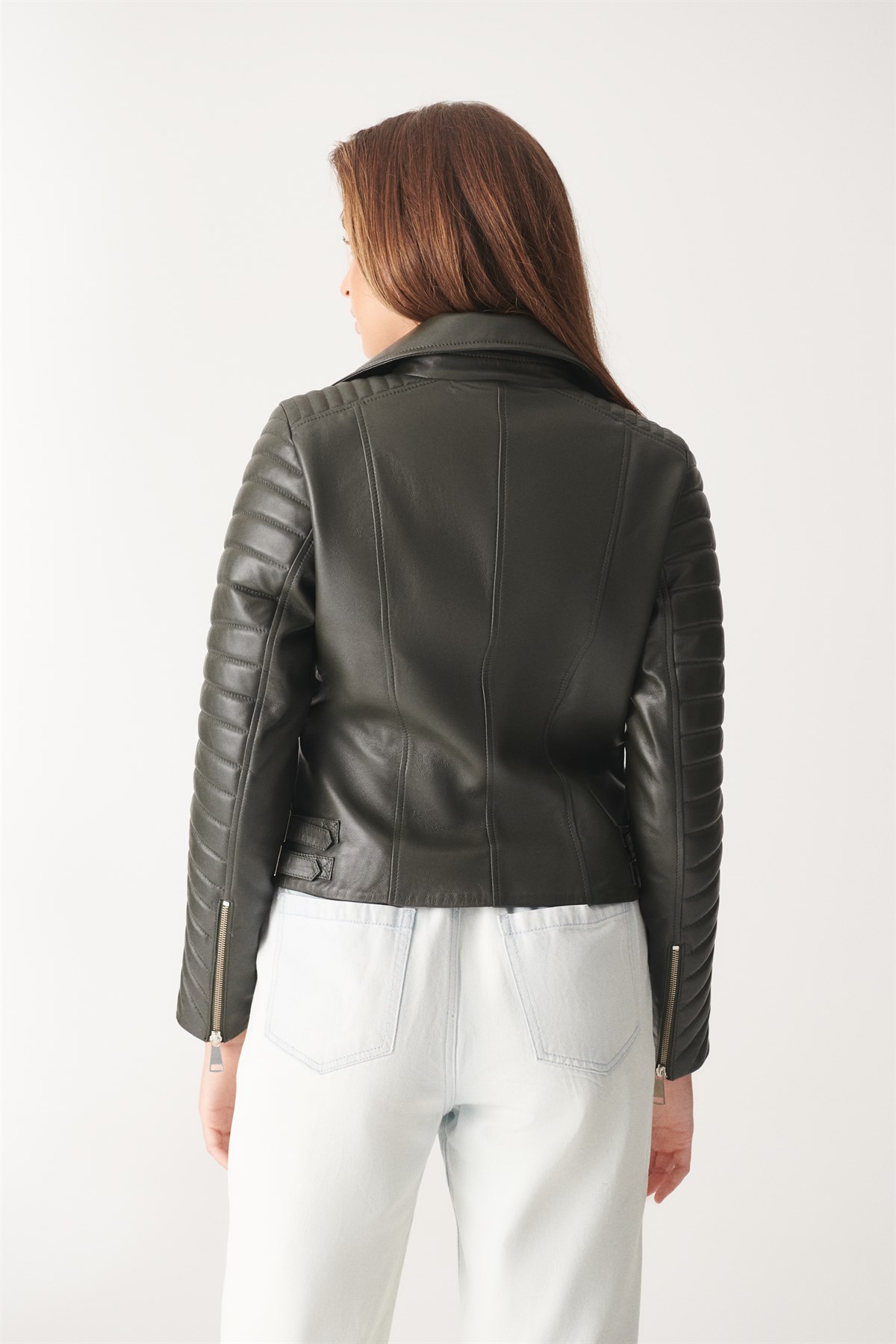 EVA Green Leather Jacket | Women's Leather Jacket Models