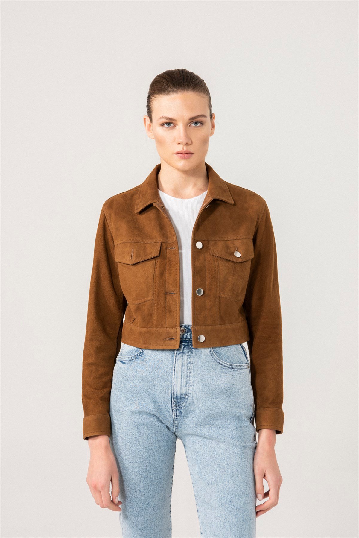 Casual Jackets Suede Leather Jacket - Women at Rs 10000/piece in Greater  Noida | ID: 2252575162