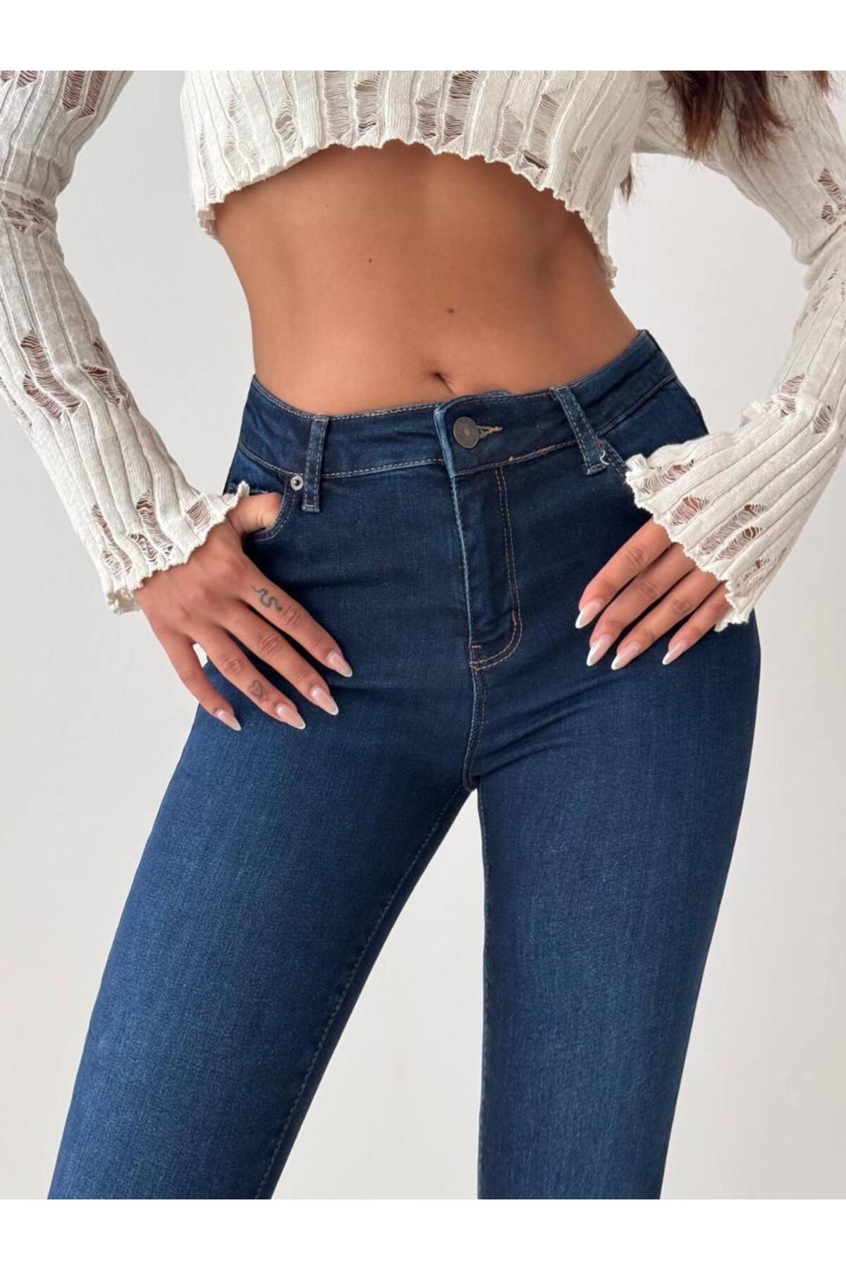 PantolonLacarino Mıra Skinny Fit Kadın Kot PAntolonLACARİNO487327789