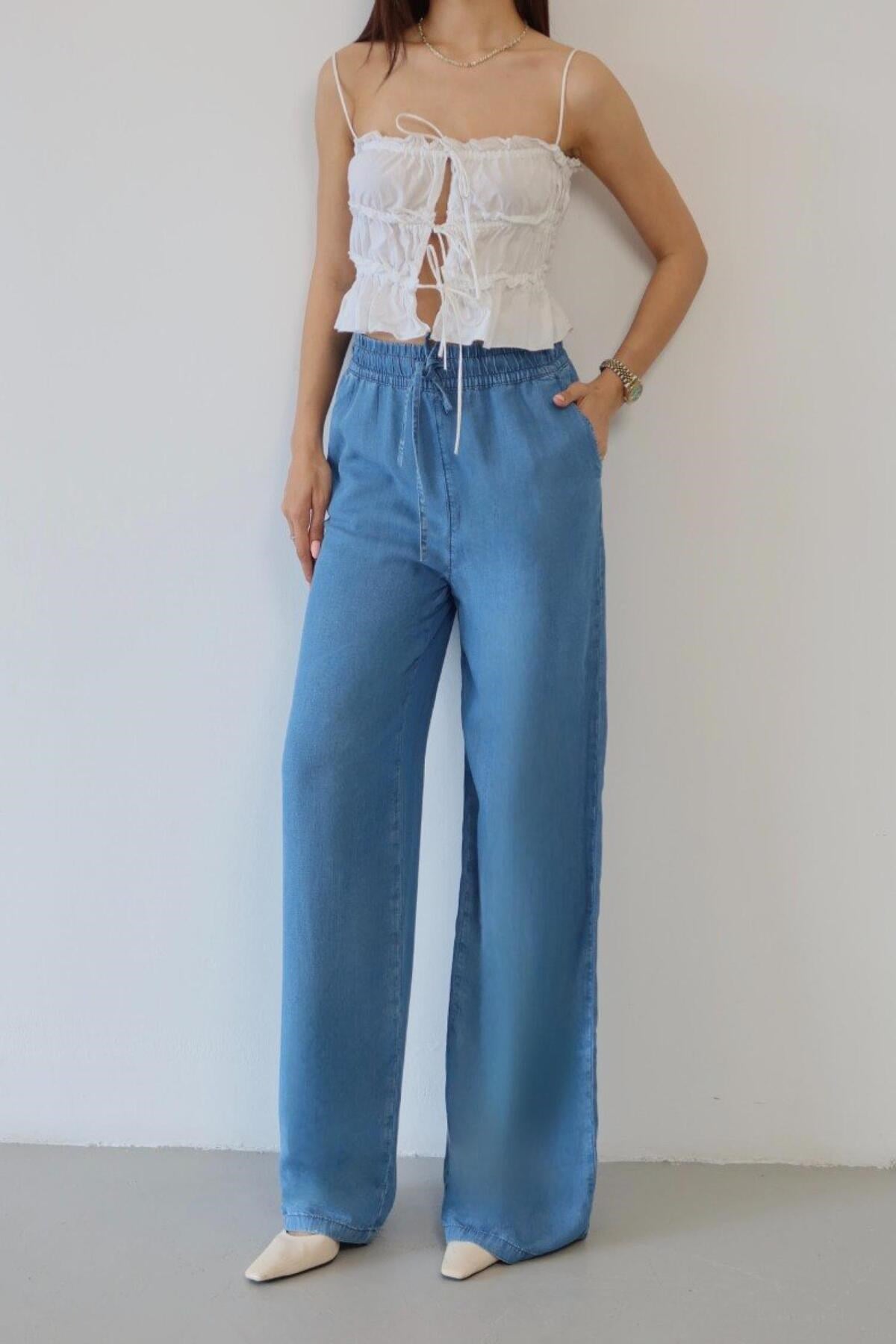 2026 Yazlacarino women plazo pantolon 8298LACARİNO507328298