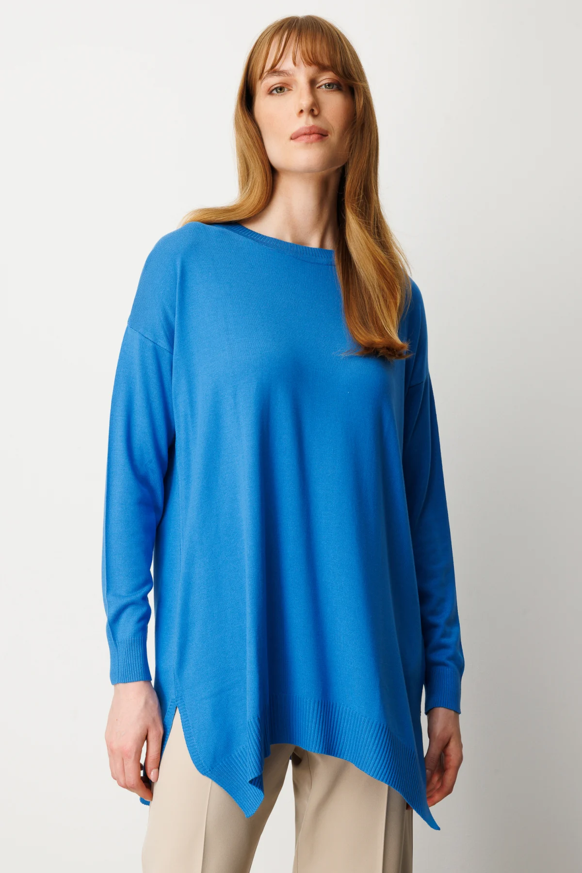 TunikOn Salaş Verev Sıfır Yaka TunikON FASHION4912765316