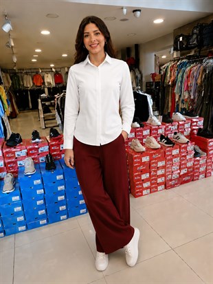 GömlekMy Style Lilyum Klasik Kadın GömlekMY STYLE472712642