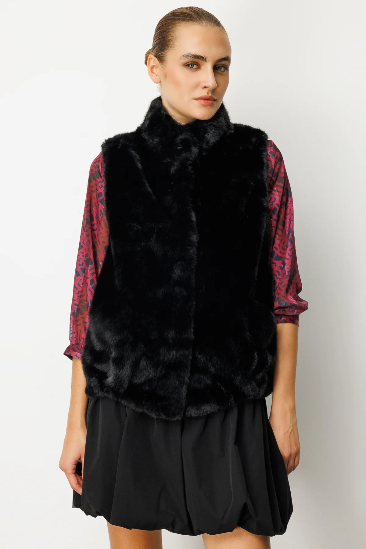 2025 SONBAHAREkol Torba Cepli Peluş YelekEKOL4905708905