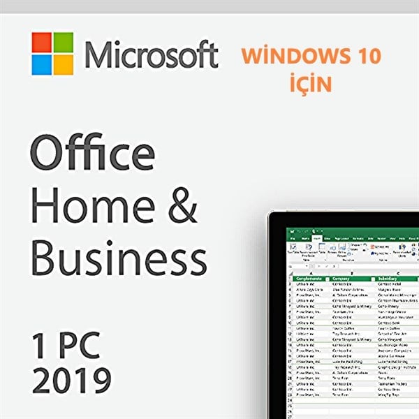 Office 2019 Home&Business Edition – Windows İşletim Sistemi