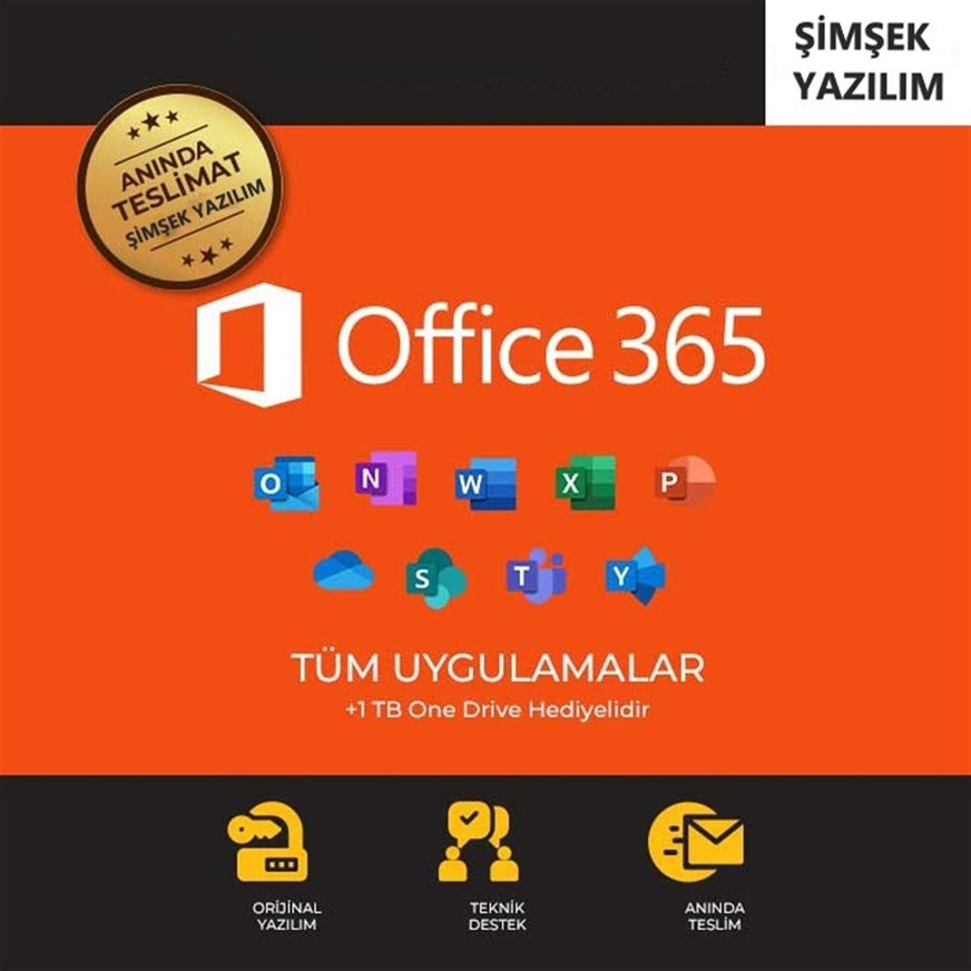 Office 365 Pro 5 PC +  Dijital Hesap