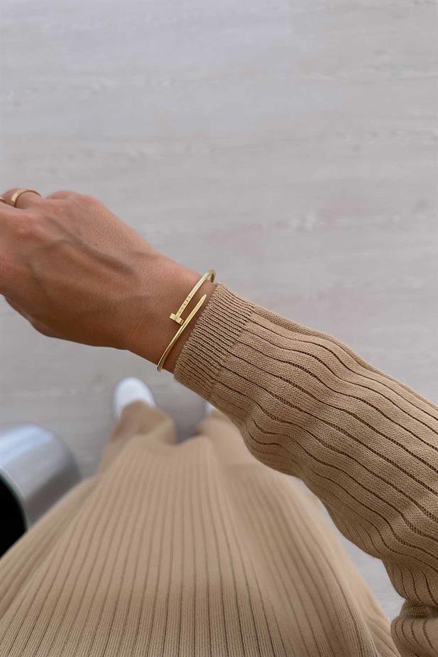 Anje Triko Takım - Camel