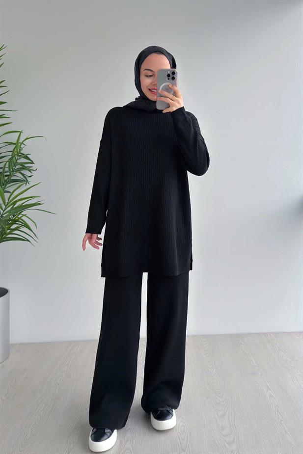 Anje Triko Takım - Siyah