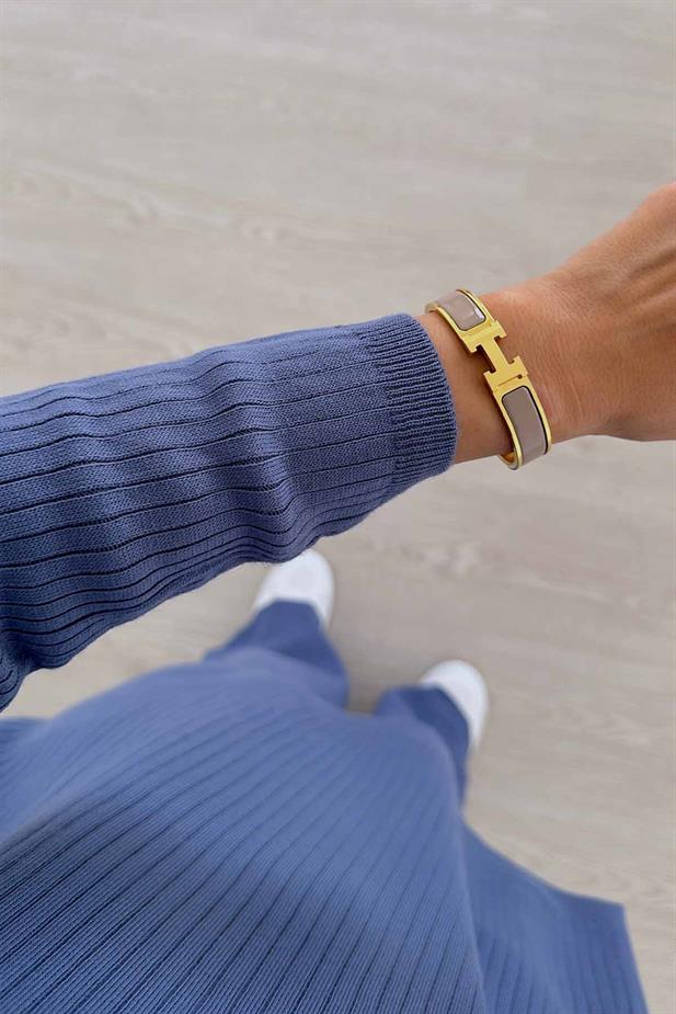 Anje Triko Tunik - İndigo Mavi