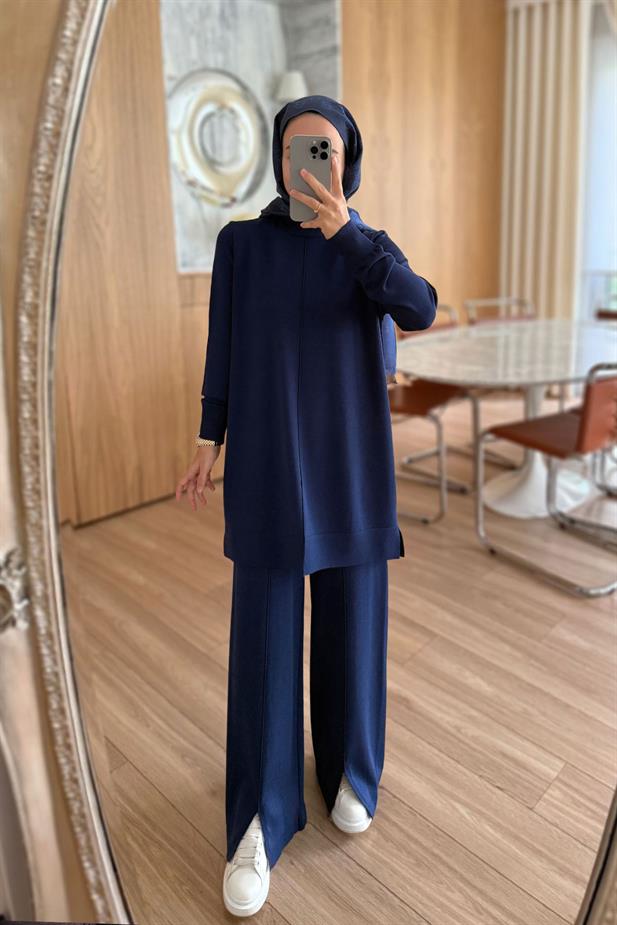 Arlena Premium Rayon Takım - Lacivert