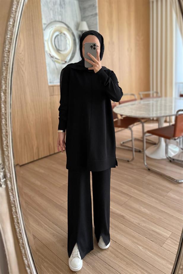 Arlena Premium Rayon Takım - Siyah