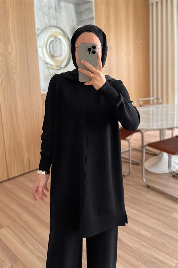 Arlena Premium Rayon Takım - Siyah