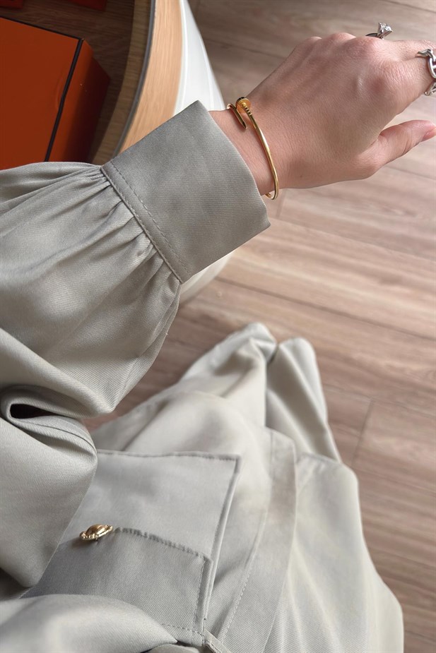 Balon Kol Mini Çantalı Takım - Yeşil