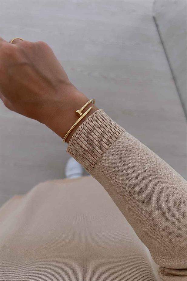 Basic Merserize Tunik - Sütlü Kahve