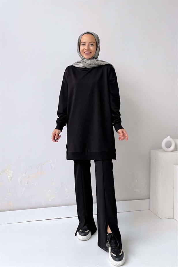 Basic Sweatshirt - Siyah