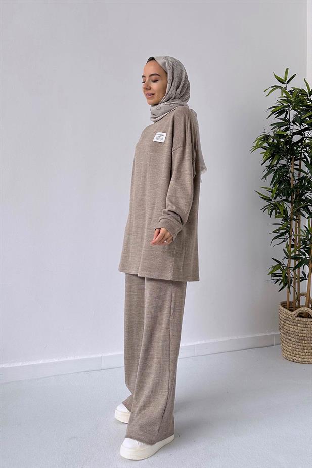 Bol Paça Triko Takım - Vizon