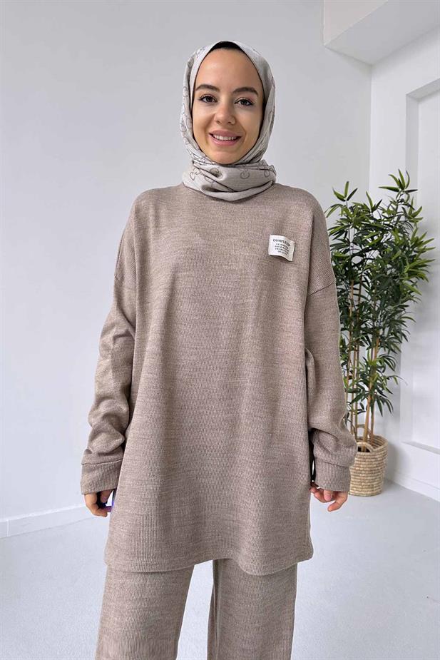 Bol Paça Triko Takım - Vizon