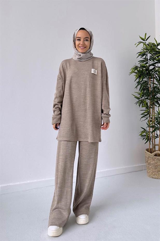 Bol Paça Triko Takım - Vizon