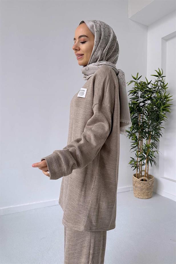 Bol Paça Triko Takım - Vizon