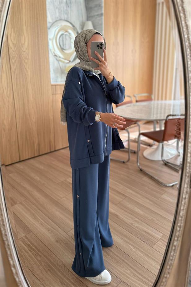 Çıtçıt Detay Salaş Modal Takım - İndigo