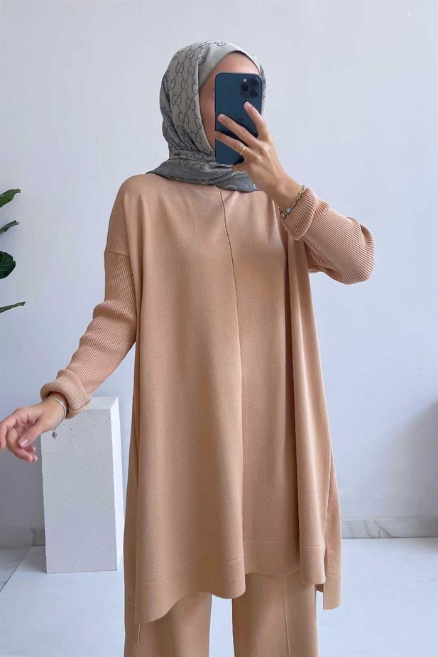 Mira Merserize Takım - Sütlü Kahve