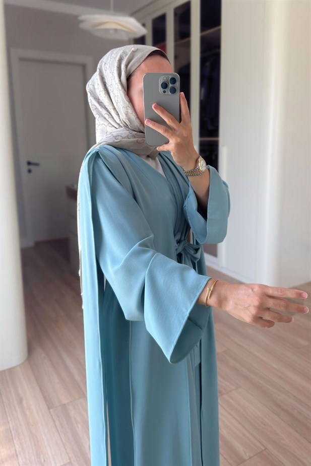 Naia Abaya Takım - Su Yeşili