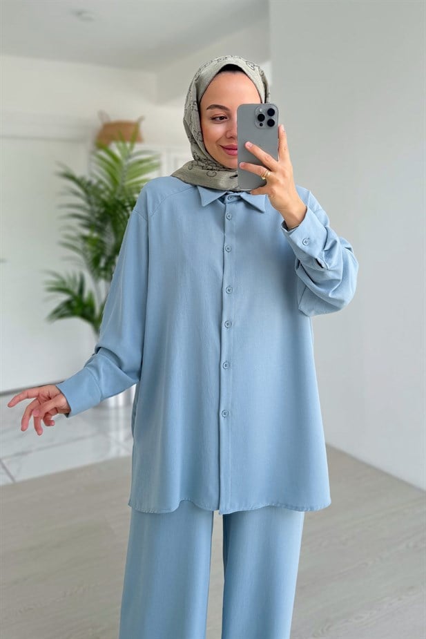 Pearly Takım - Mavi