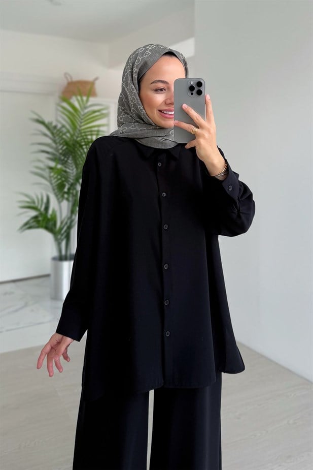 Pearly Takım - Siyah