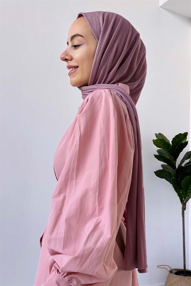 Penye Şal - Gül Kurusu