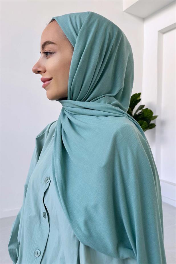 Penye Şal - Mint Yeşil