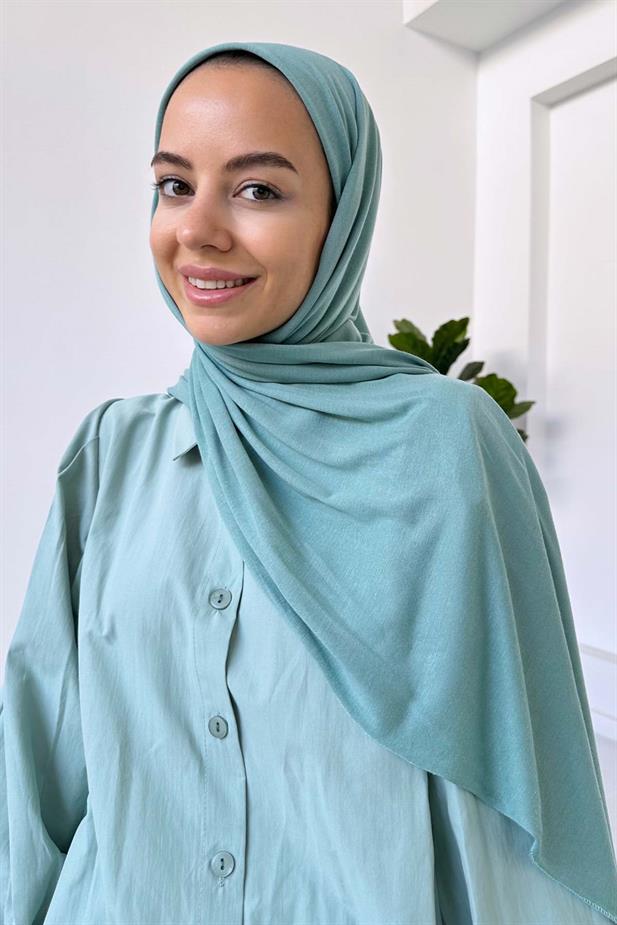 Penye Şal - Mint Yeşil