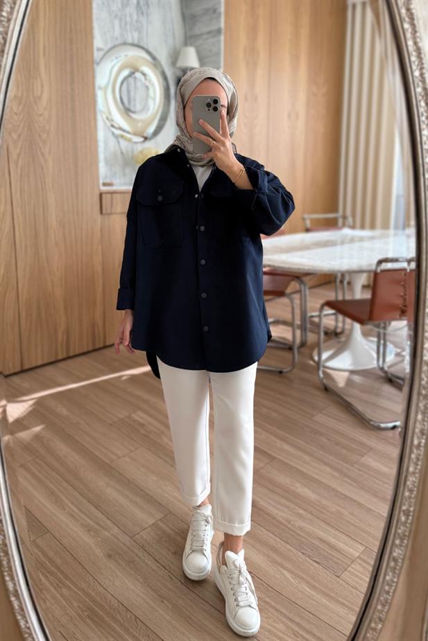 Soft Gömlek - Lacivert