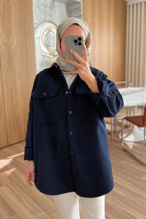 Soft Gömlek - Lacivert