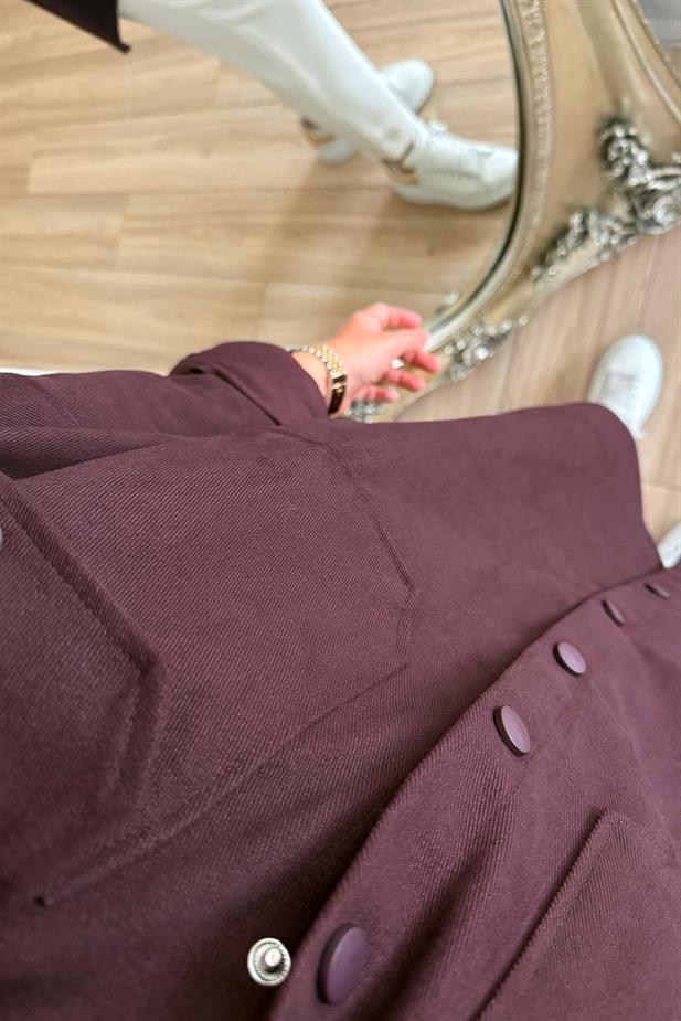 Soft Gömlek - Mürdüm