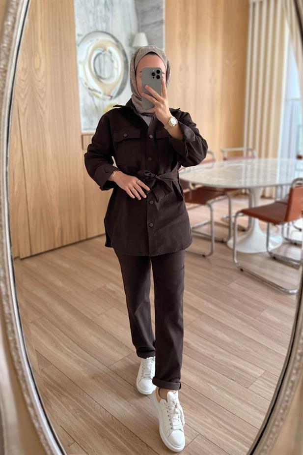 Soft Takım - Kahverengi