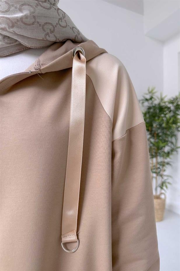 Torba Cepli İki İplik Takım - Camel