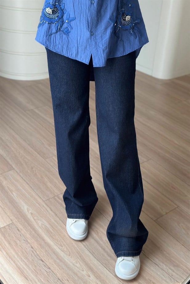 Wide Leg Yüksek Bel Jean