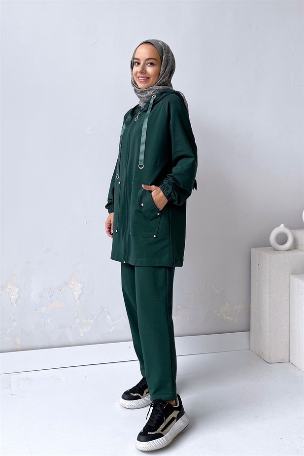 Zımba Detay Takım - Zümrüt Yeşil