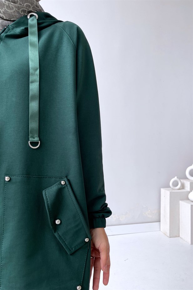 Zımba Detay Takım - Zümrüt Yeşil