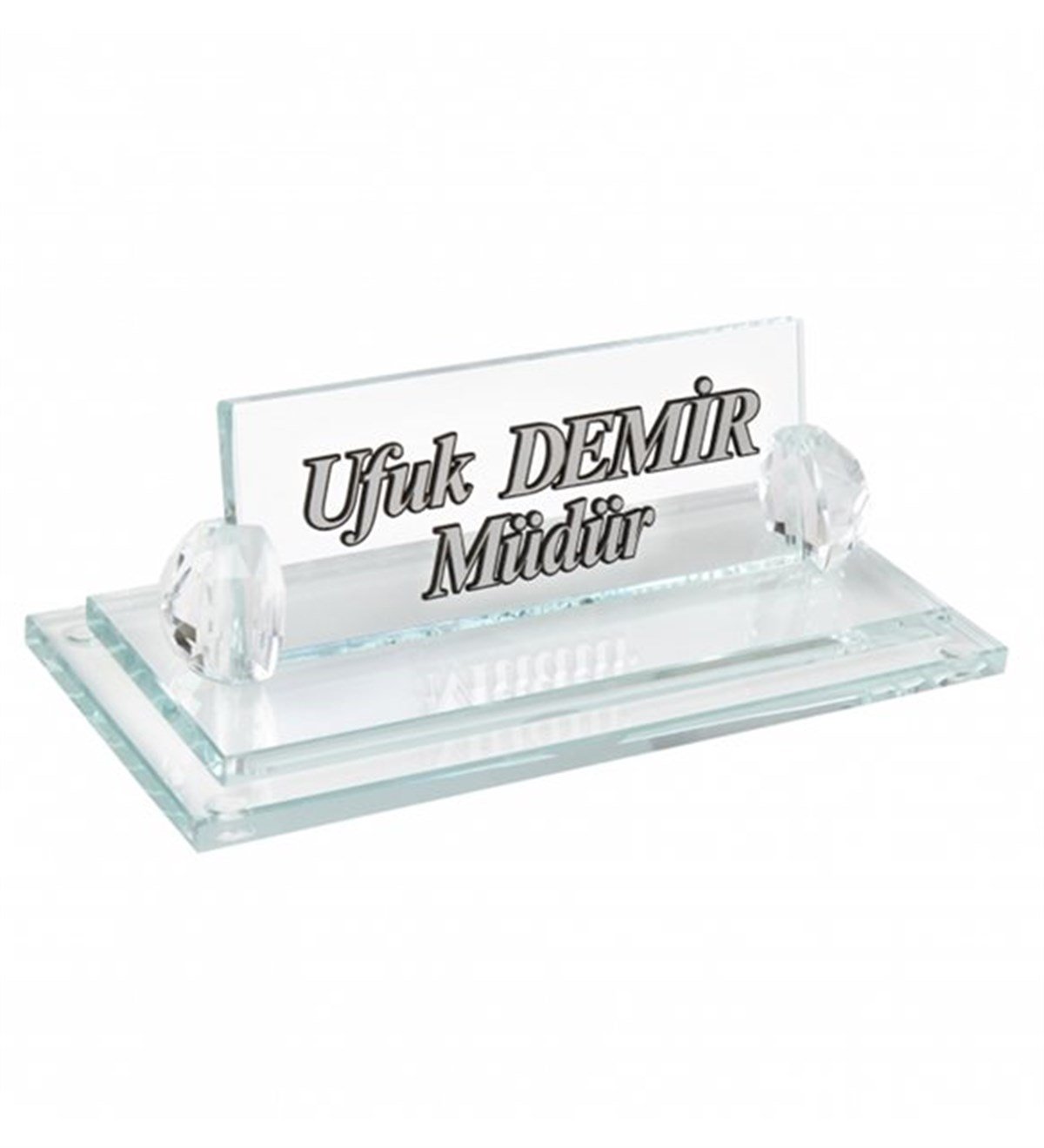  Kişiye Özel Kristal Masa İsimliğiGiftmodaPRZ-S034